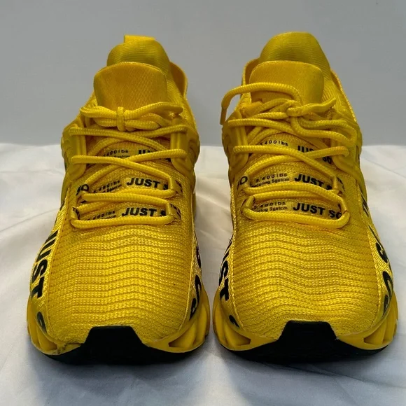 Just So So Women’s Athletic Sneakers Yellow/Black EU 36 Pittsburgh Sports Fans - Picture 8 of 10
